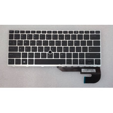 Apenas Teclado Frame Gray HP Elitebook 830 G5 com Stickpoint, Backlight e Enter Grande, sem Privacy 